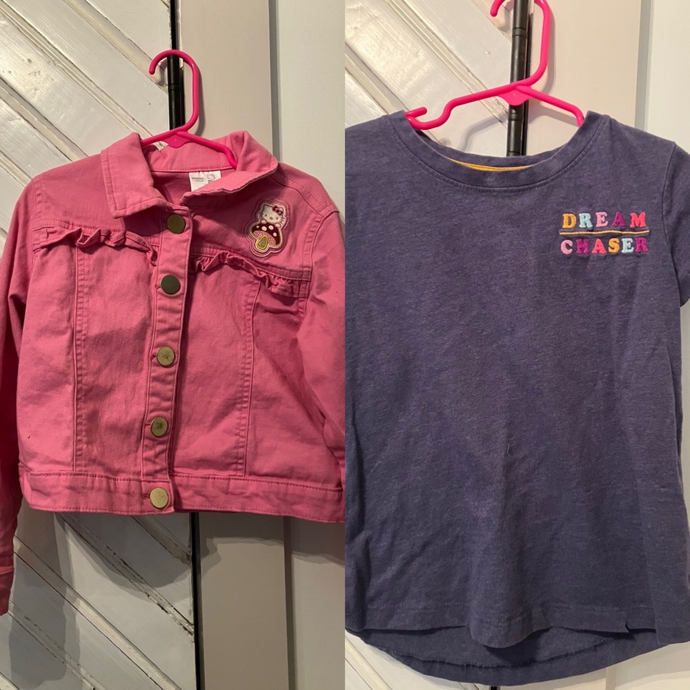 Hello Kitty Jacket & T-Shirt Combo